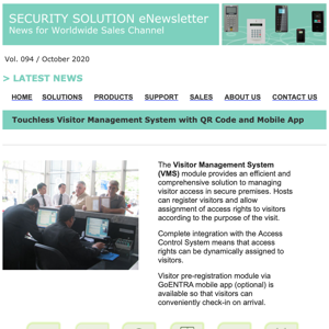 Touchless Visitor Management System with QR Code and Mobile App | WebENTRA Professional Series IP Access Controller
