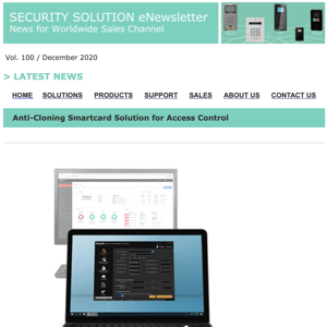Anti-Cloning Smartcard Solution for Access Control | Color Touchscreen LCD Reader Greets Users by Name and Time of Day