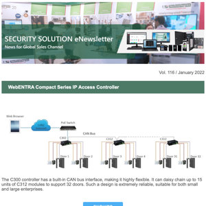 WebENTRA Compact Series IP Access Controller | WebENTRA R300 Secure Encryption (SE) Readers