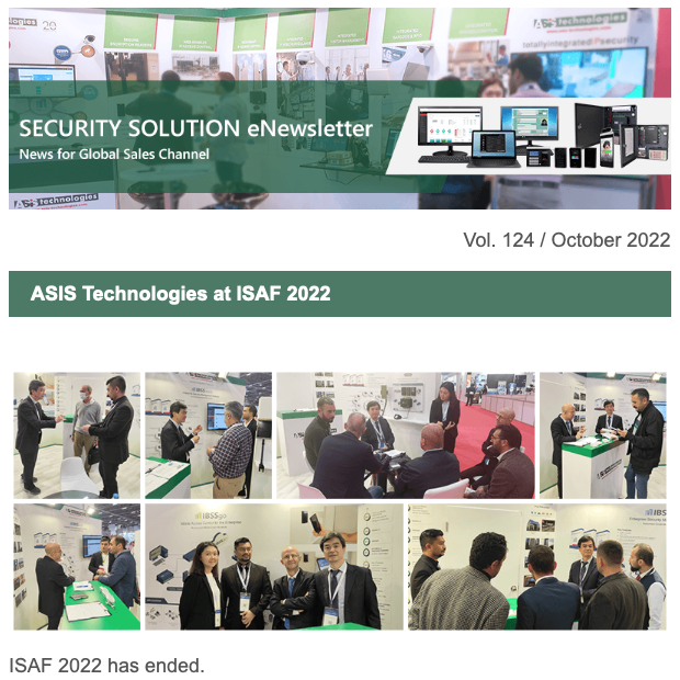 ASIS Technologies at ISAF 2022