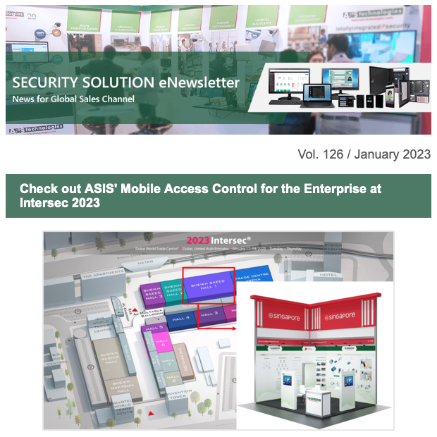 Check out ASIS' Mobile Access Control for the Enterprise at Intersec 2023