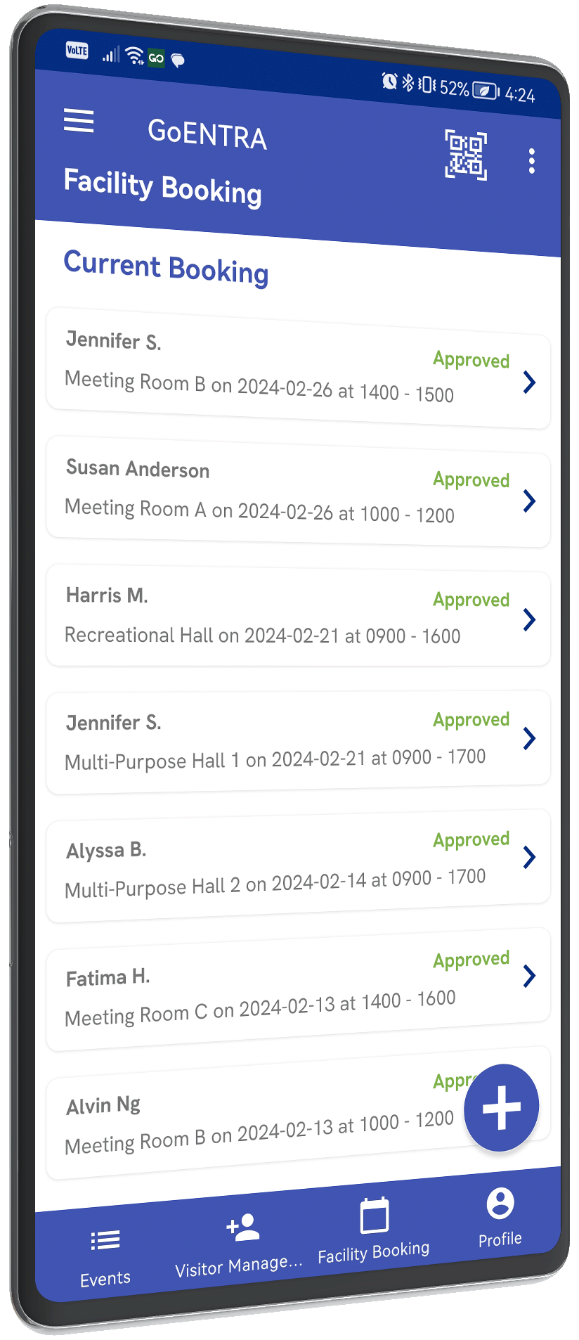 Facility Booking