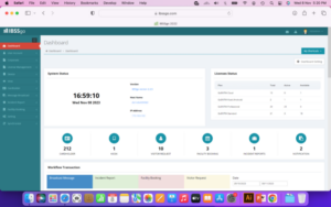 IBSSgo Dashboard Safari MacOS