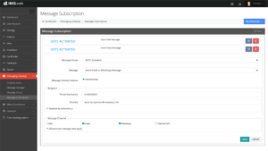 Messaging Gateway UI 2